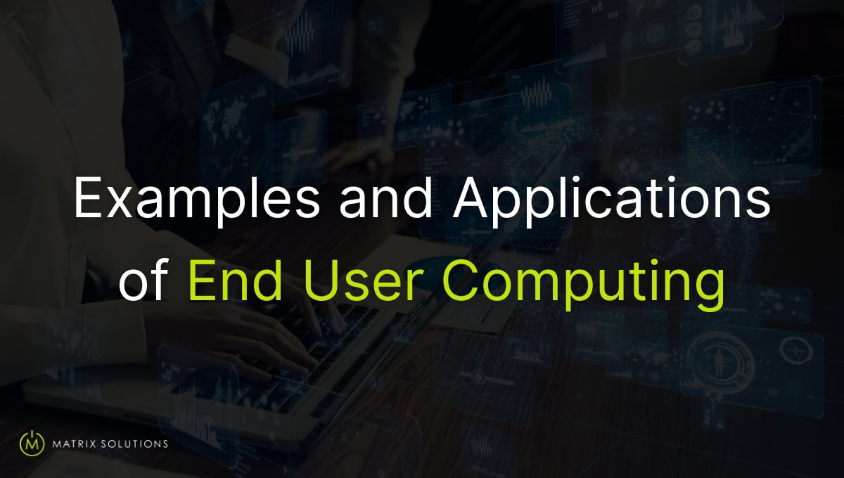 use case end user computing